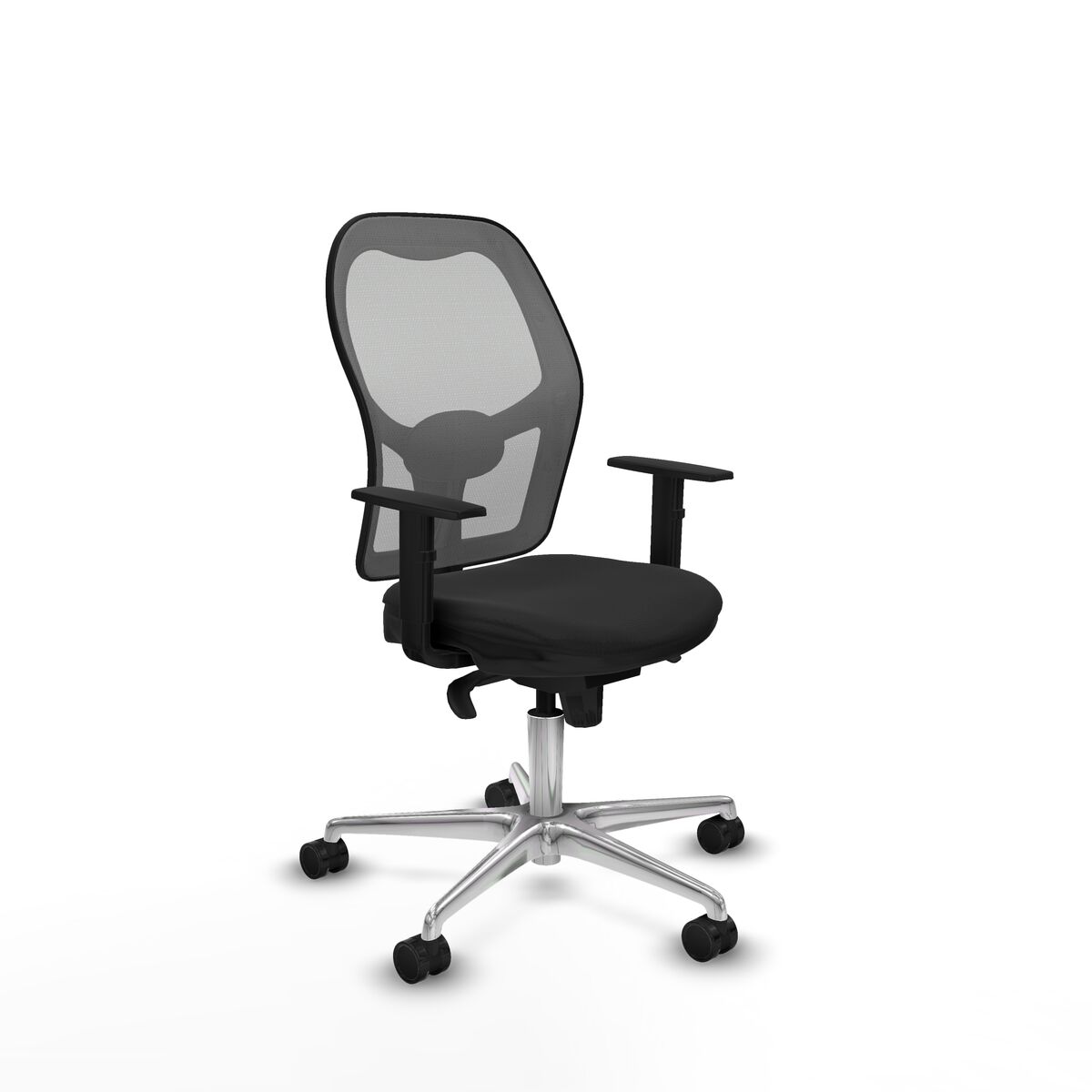 Silla de Oficina Piqueras y Crespo 1D086N0 Negro