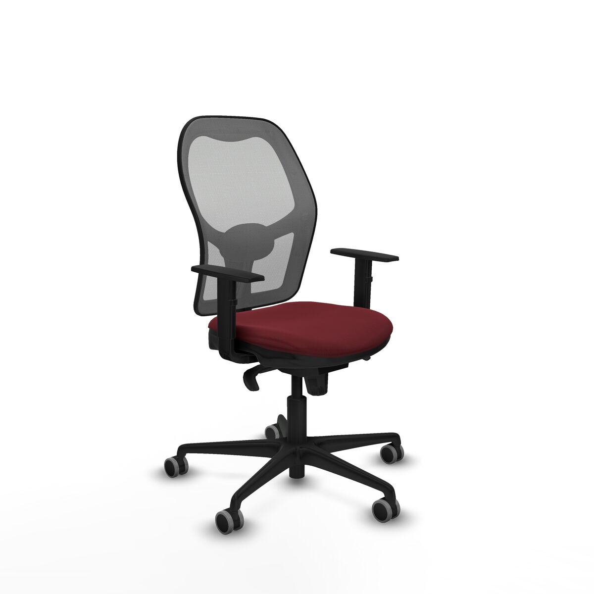 Silla de Oficina Piqueras y Crespo 1D036G0 Granate