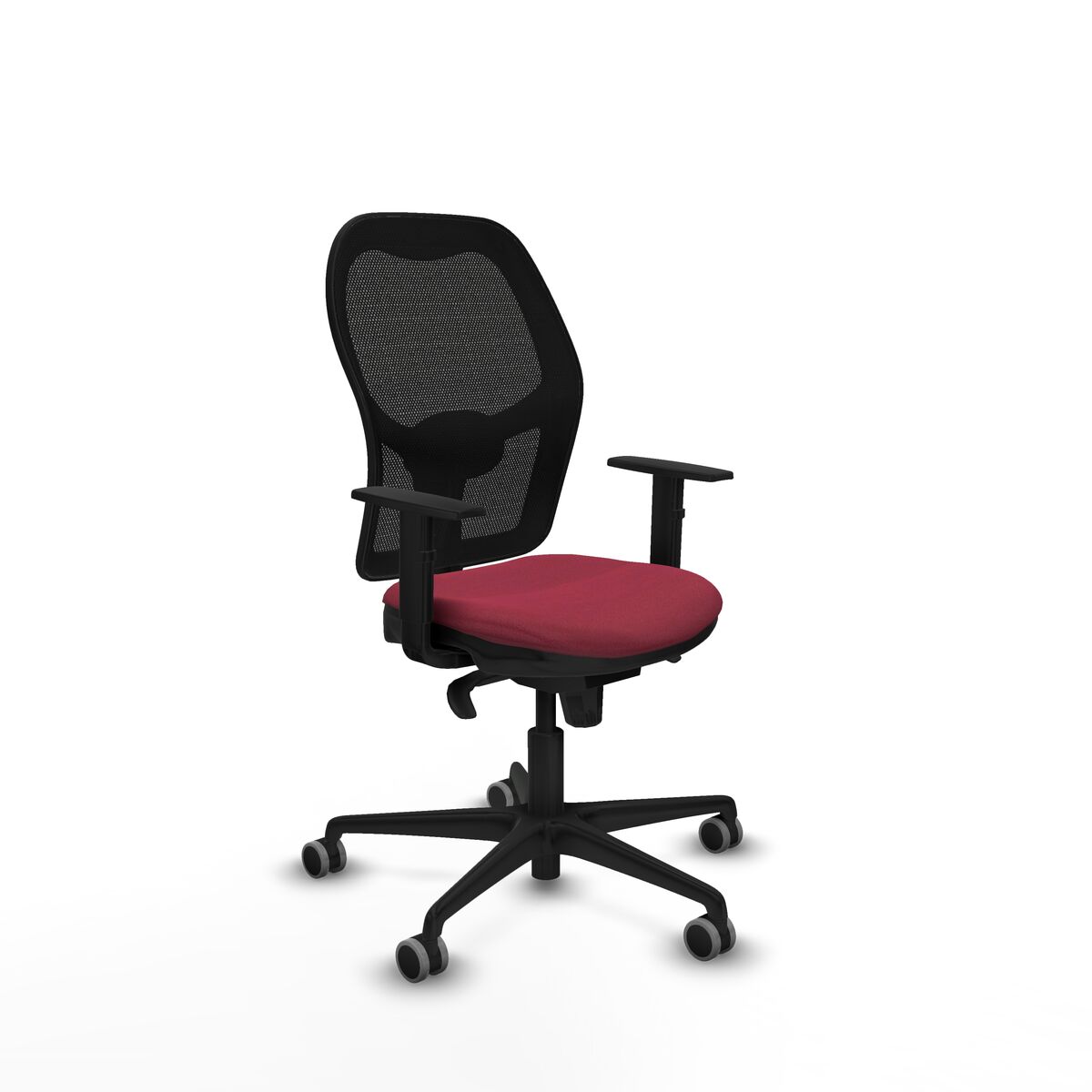 Silla de Oficina Piqueras y Crespo 1D036G0 Granate