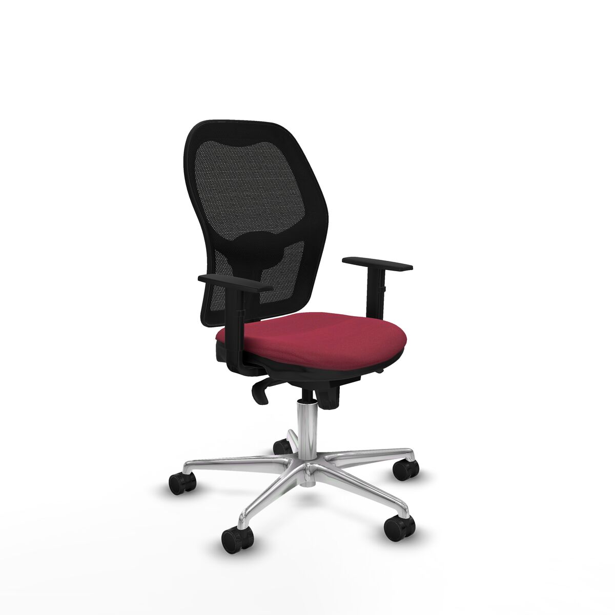 Silla de Oficina Piqueras y Crespo 1D086N0 Granate