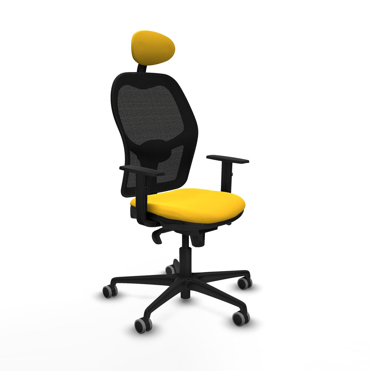 Silla de Oficina Piqueras y Crespo 1D036G1 Amarillo