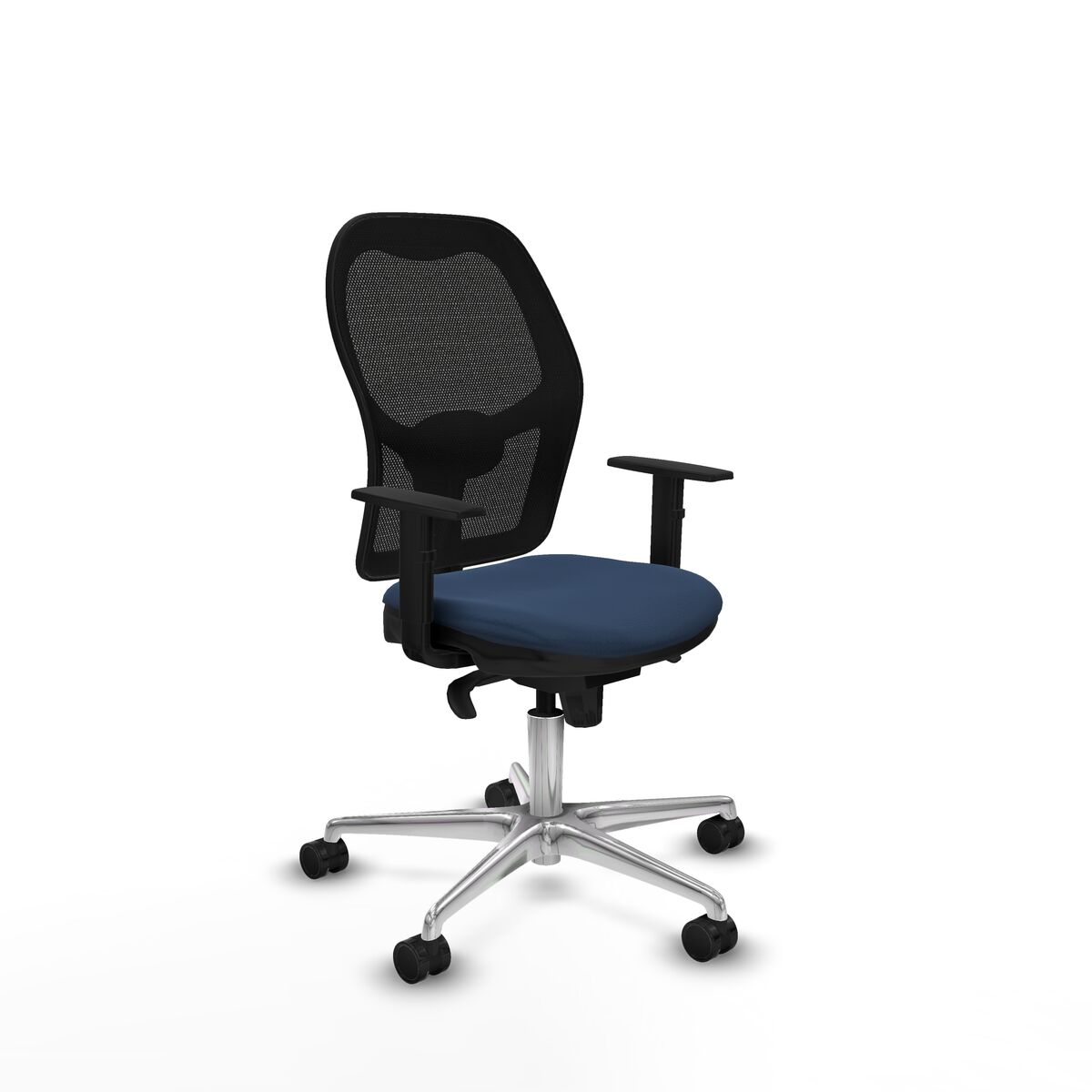 Silla de Oficina Piqueras y Crespo 1D086N0 Azul marino