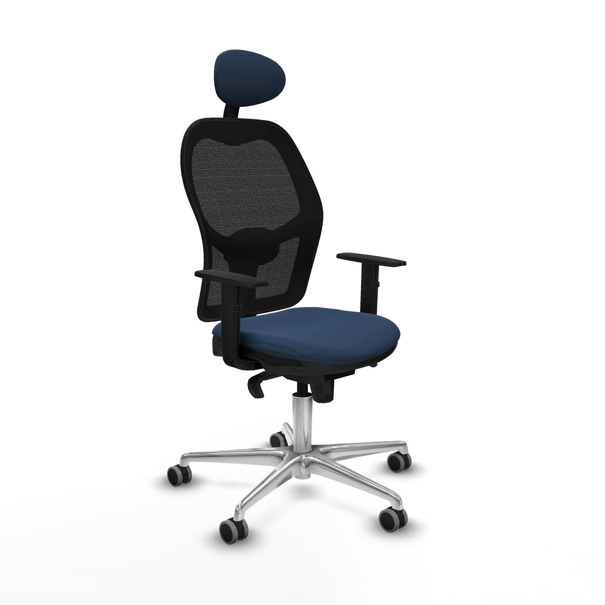 Silla de Oficina Piqueras y Crespo 1D086G1 Azul marino