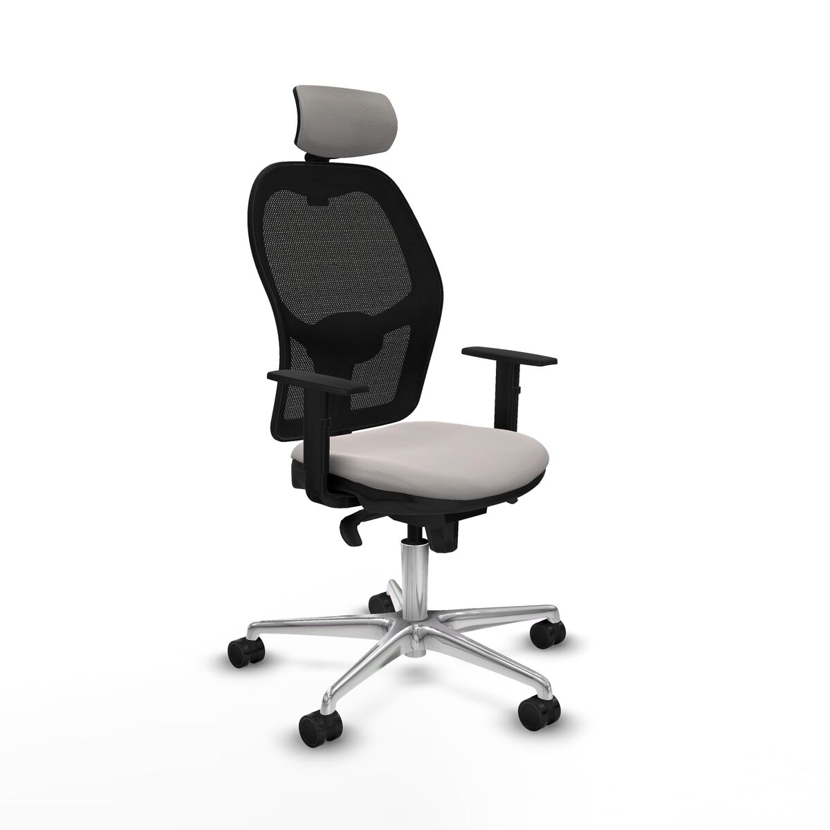Silla de Oficina Piqueras y Crespo 1D086N2 Blanco