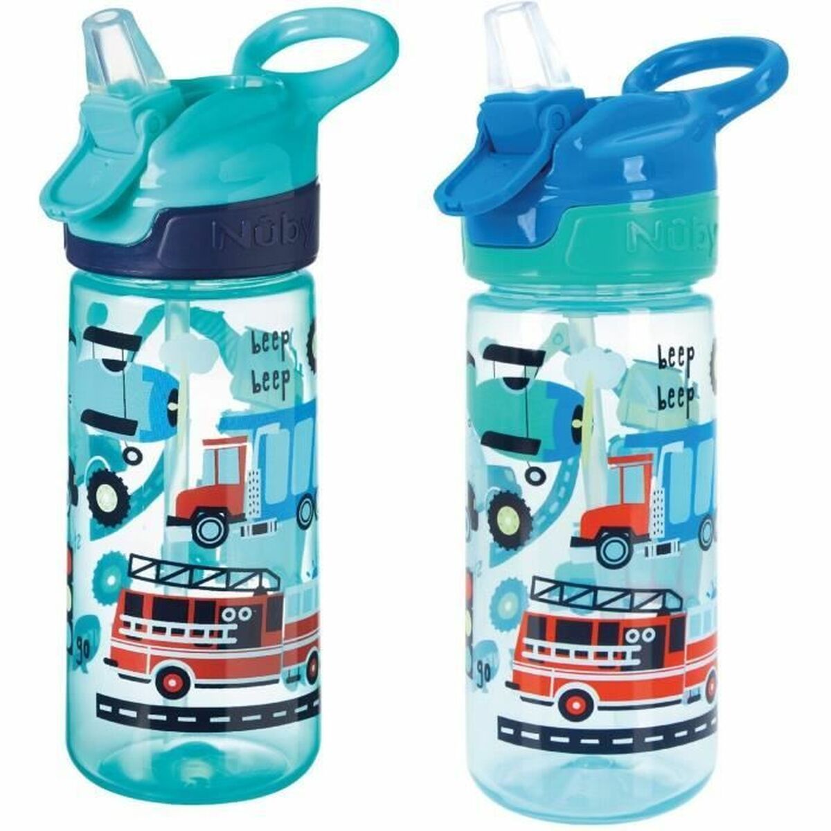 Vaso de Aprendizaje Nûby Azul 540 ml