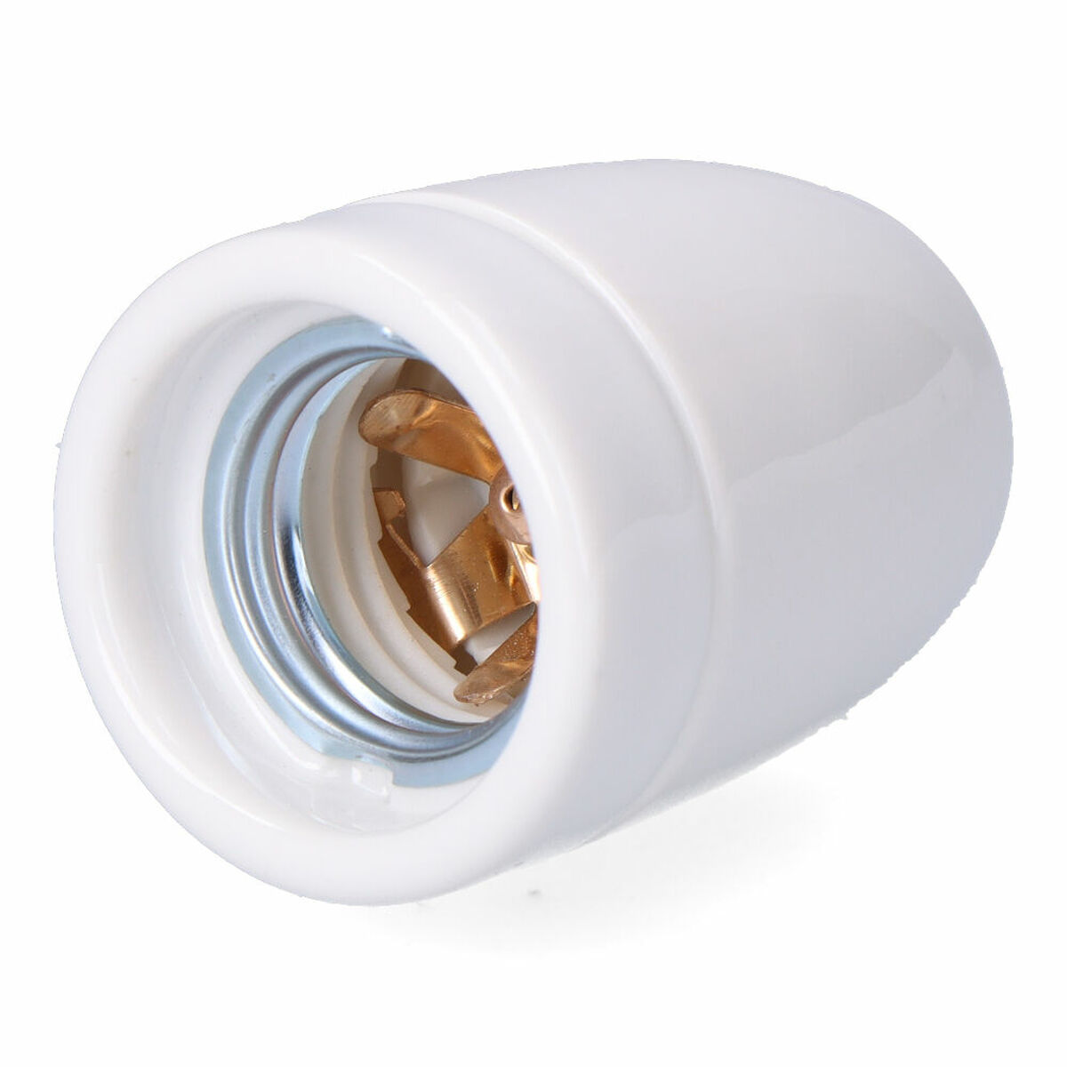 Portalámparas F-line Blanco 100 W E27 Vintage