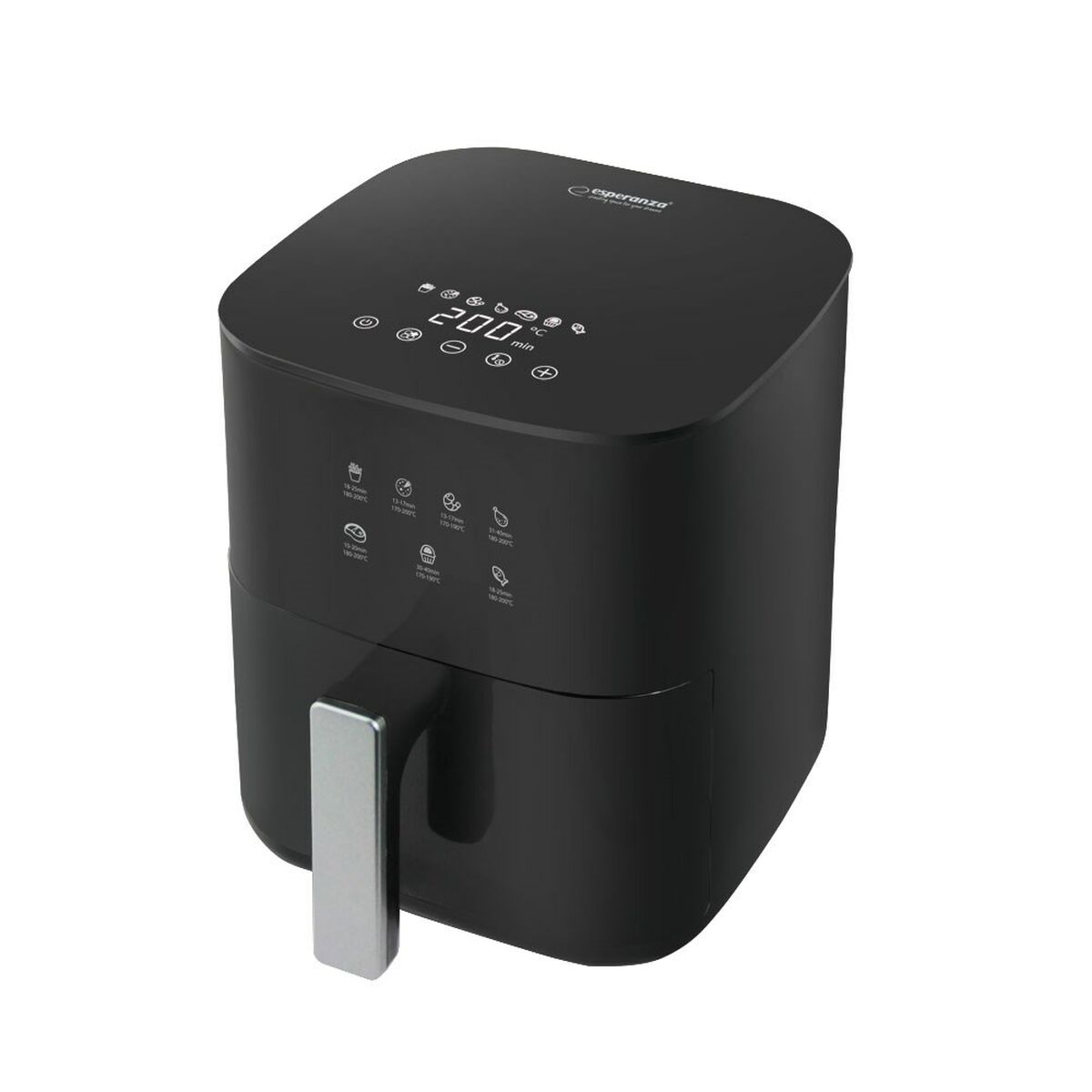 Freidora de Aire Esperanza EKA002 Negro 1350 W 3,5 L