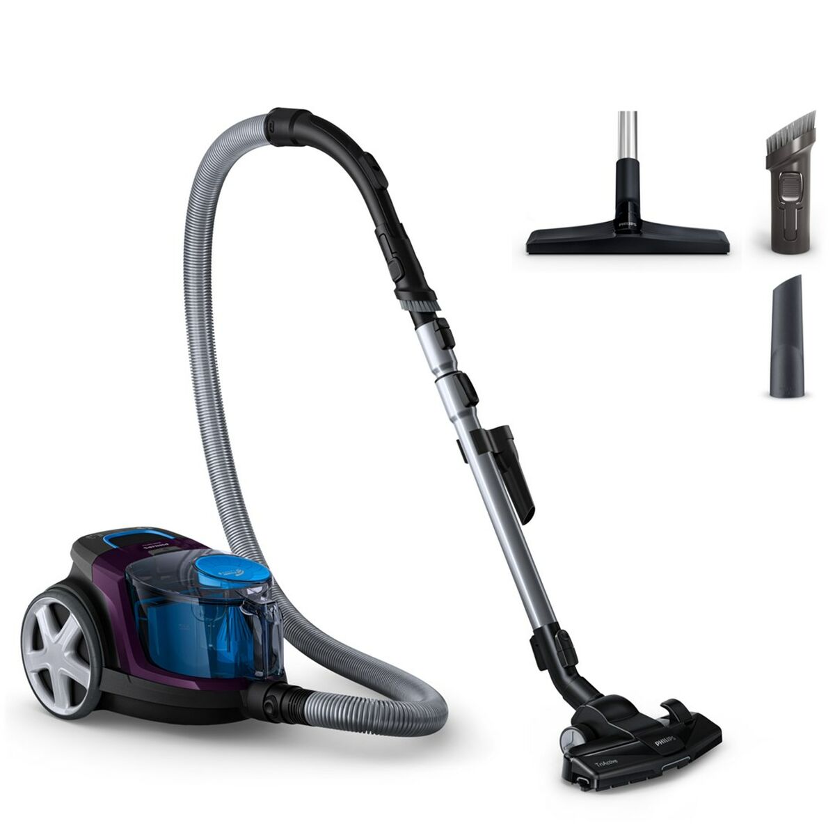 Aspiradora sin Bolsa Philips FC9333/09 Azul Negro Gris Púrpura 900 W 750 W