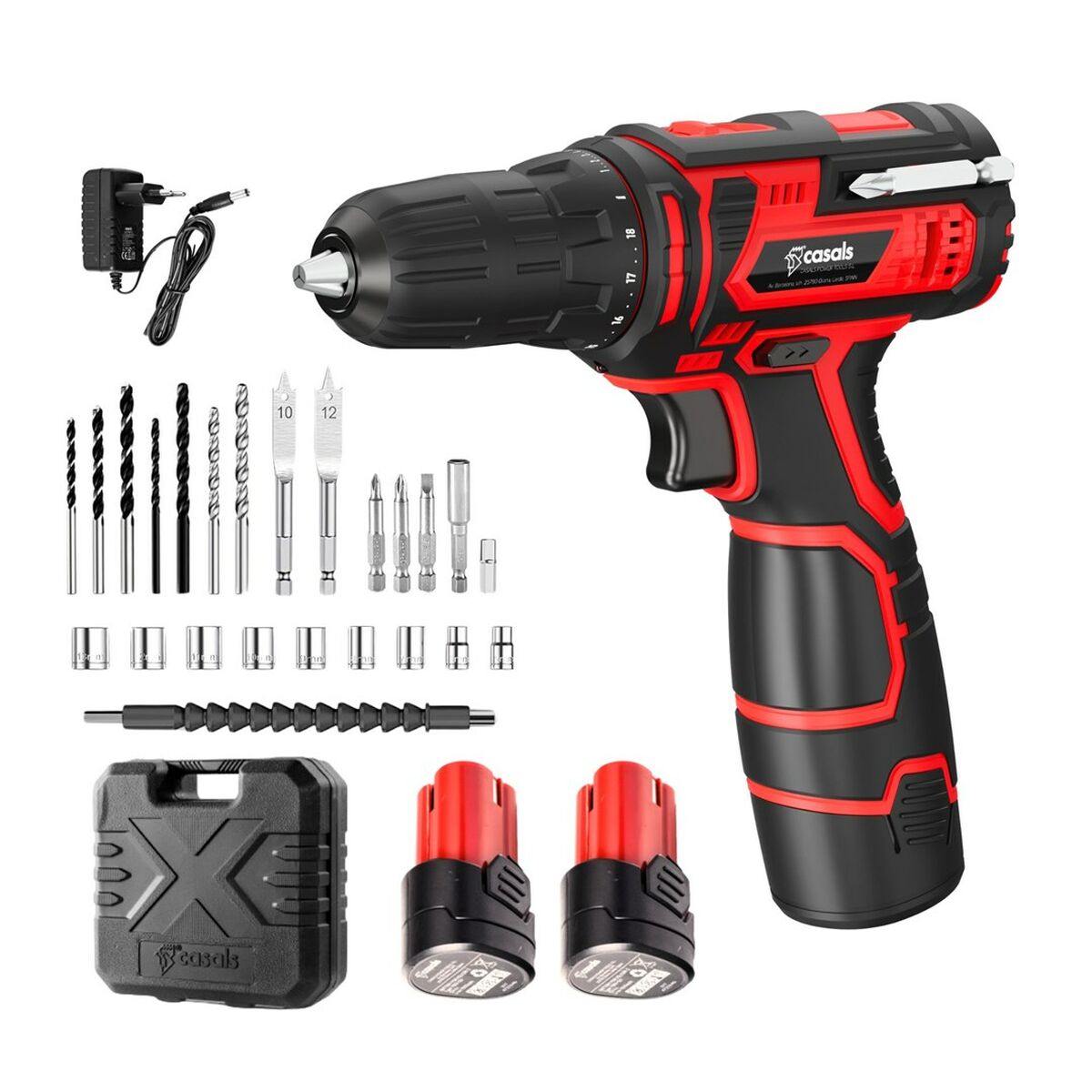 Taladro atornillador Casals cid1251bca