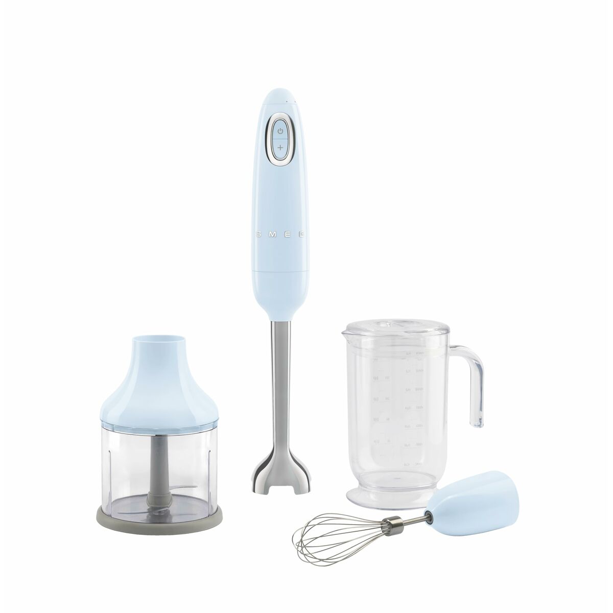 Batidora de Mano Multifunción con Accesorios Smeg HBF03PBEU Azul 700 W