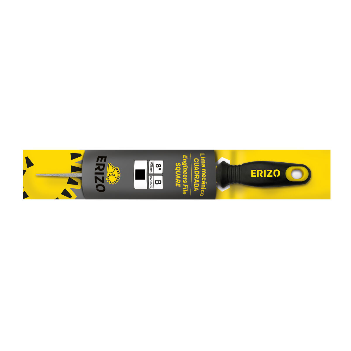 Lima ERIZO 8" Cuadrada Fina