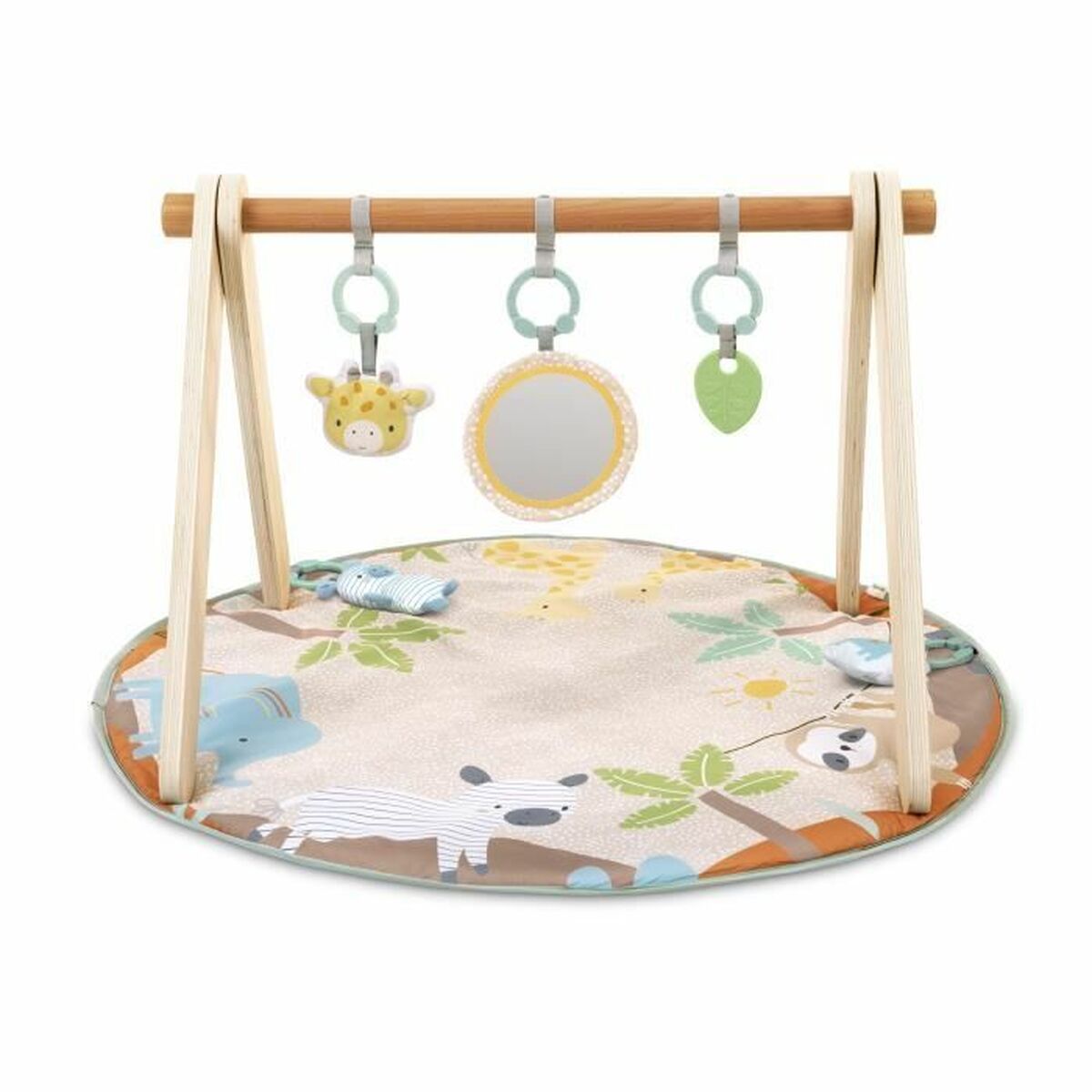 Alfombra de juego Ingenuity WonderWood 81,3 x 81,3 x 47 cm Multicolor