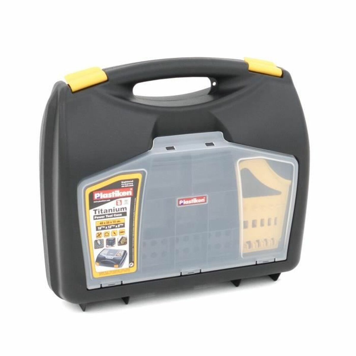 Caja de Herramientas Plastiken Titanium Plástico 40 x 33 x 15 cm