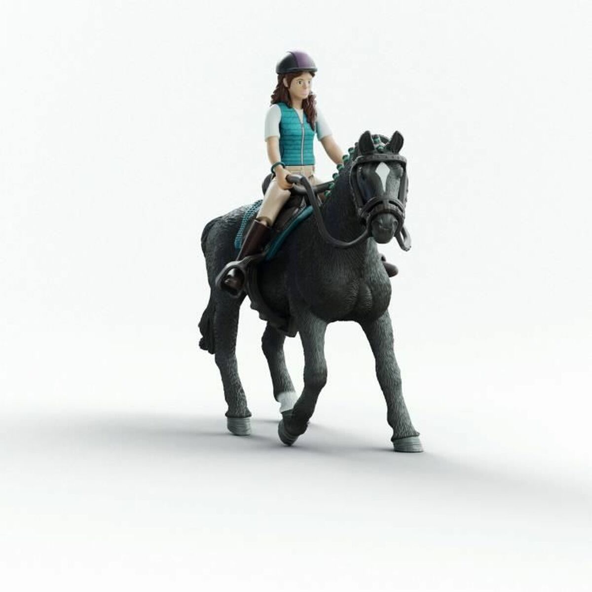 Muñeco Schleich Horse Club 42712 Lisa & Storm 8 x 15 x 18 cm 19 X 10 X 17 CM