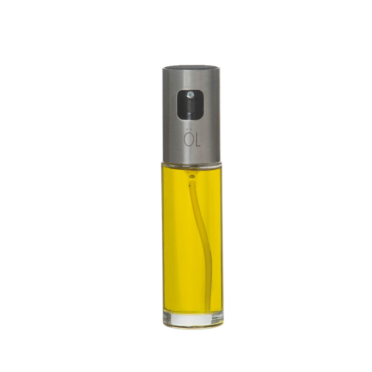 Aceitera Andrea House 100 ml Acero Inoxidable Cristal