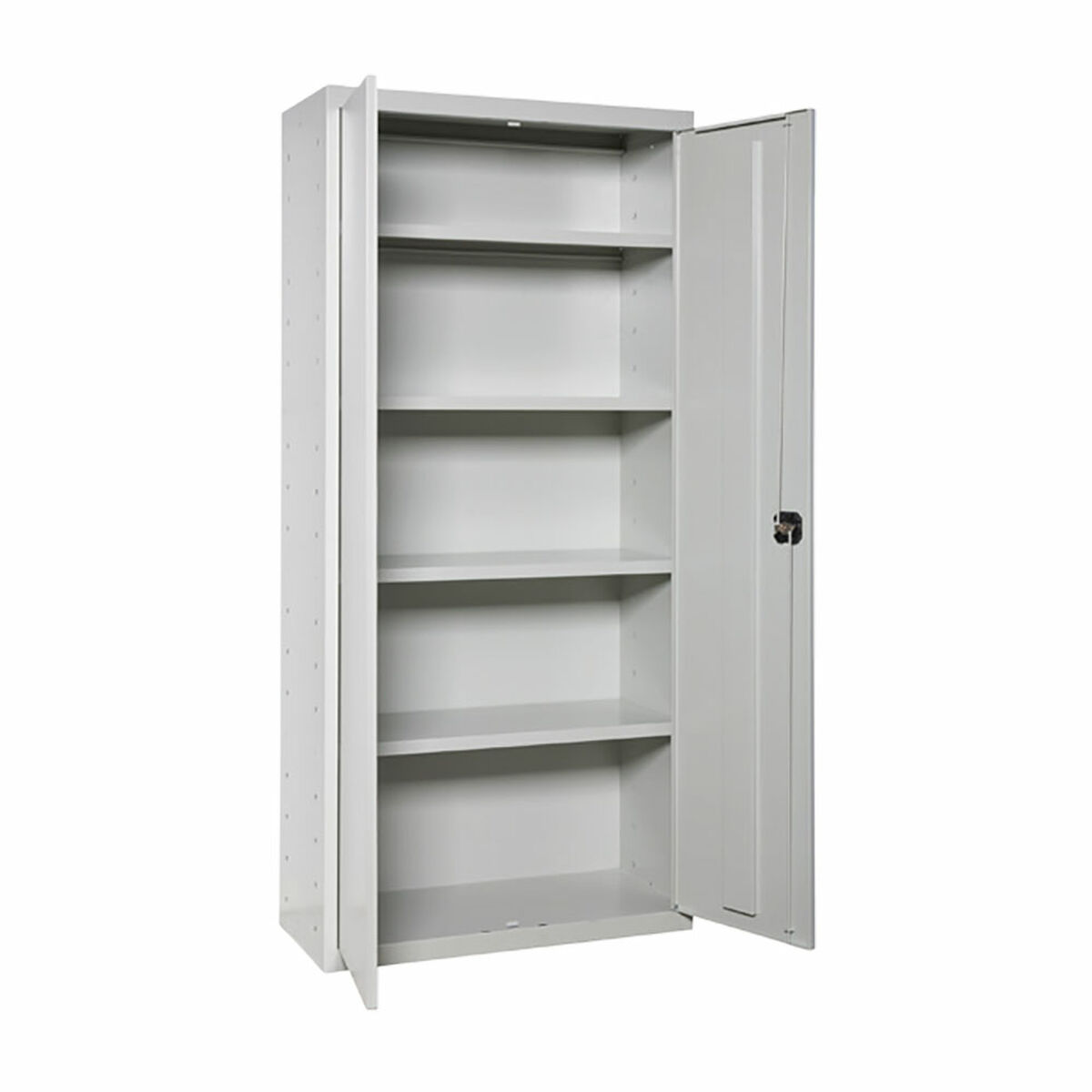 Armario Simon Rack Gris Metal 80 x 40 x 180 cm
