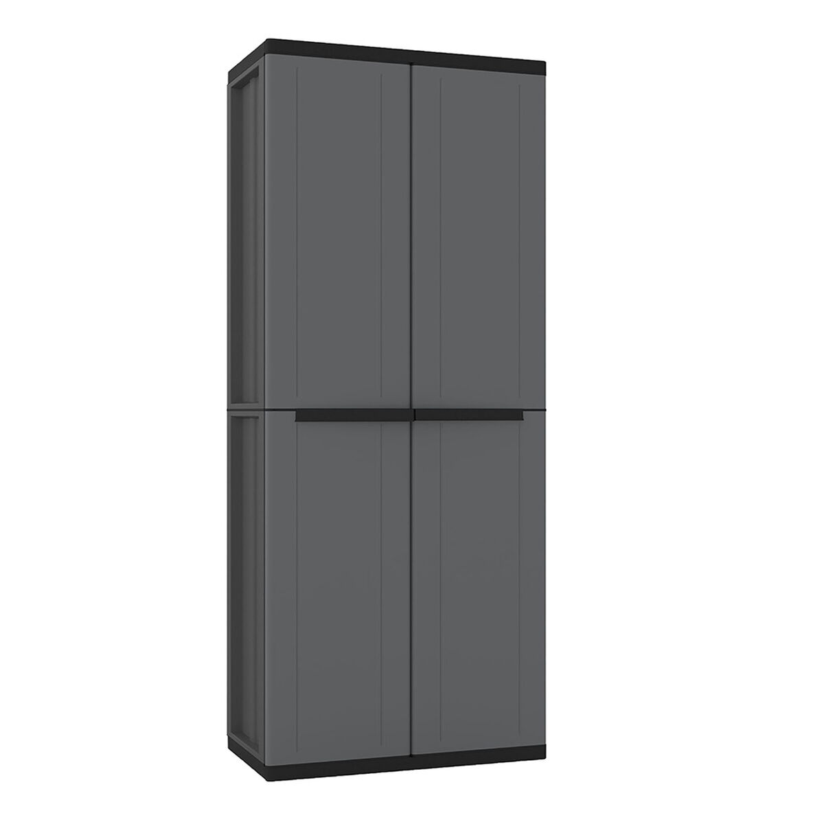 Armario Terry j-base 268 Gris oscuro Polipropileno 68 x 37,5 x 163,5 cm