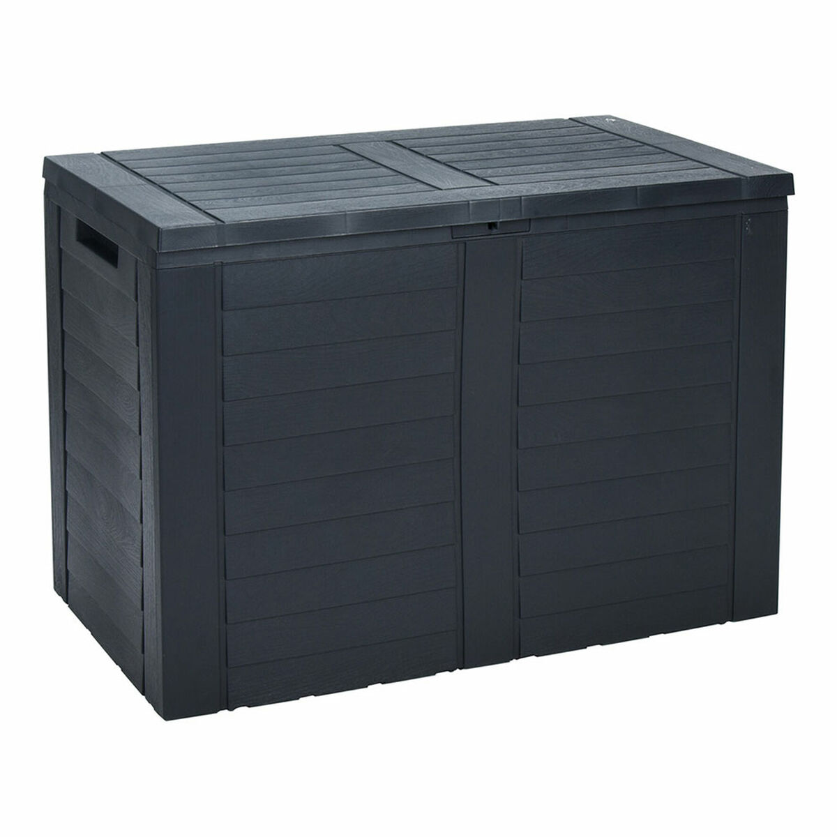 Arcón de Exterior Lifetime Antracita PVC 75 x 45 cm Urbano