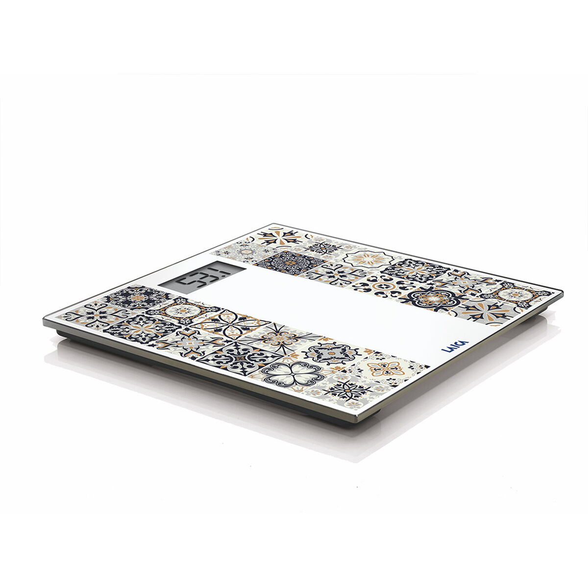 Báscula Digital de Baño LAICA Marrón Cristal Templado 180 kg