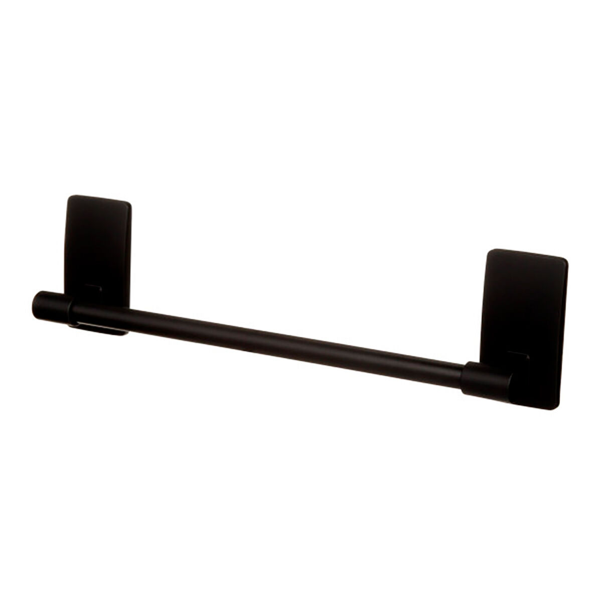 Toallero de barra Command 29,9 x 7,7 x 4,7 cm Negro Metal