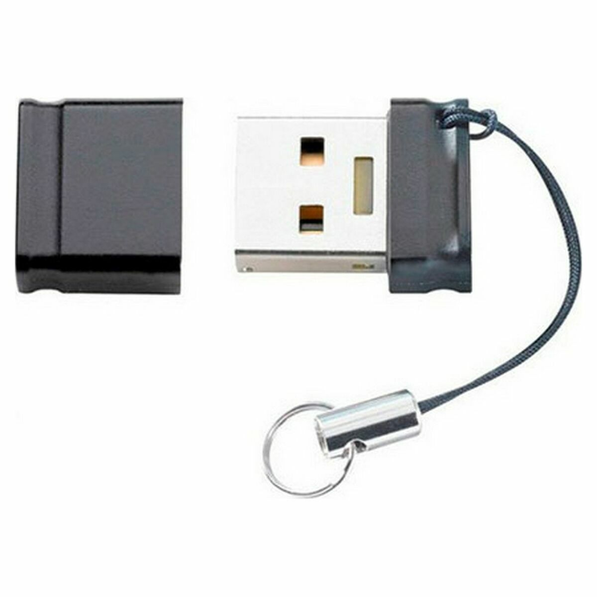 Memoria USB INTENSO Slim Line 64 GB Negro