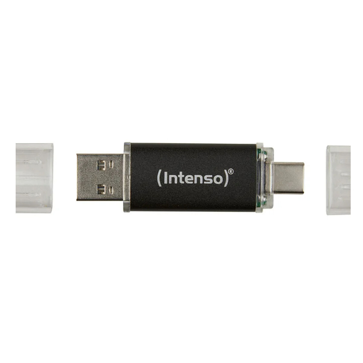 Memoria USB INTENSO Twist Line 256 GB Antracita (2 Unidades)