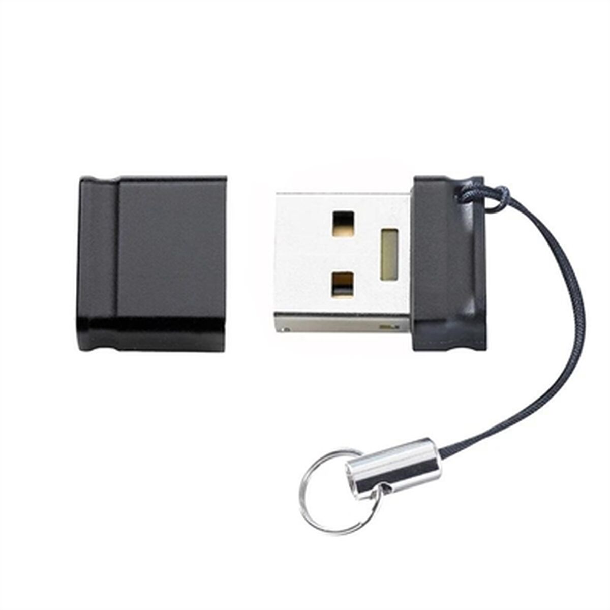 Memoria USB INTENSO Slim Line 128 GB Negro