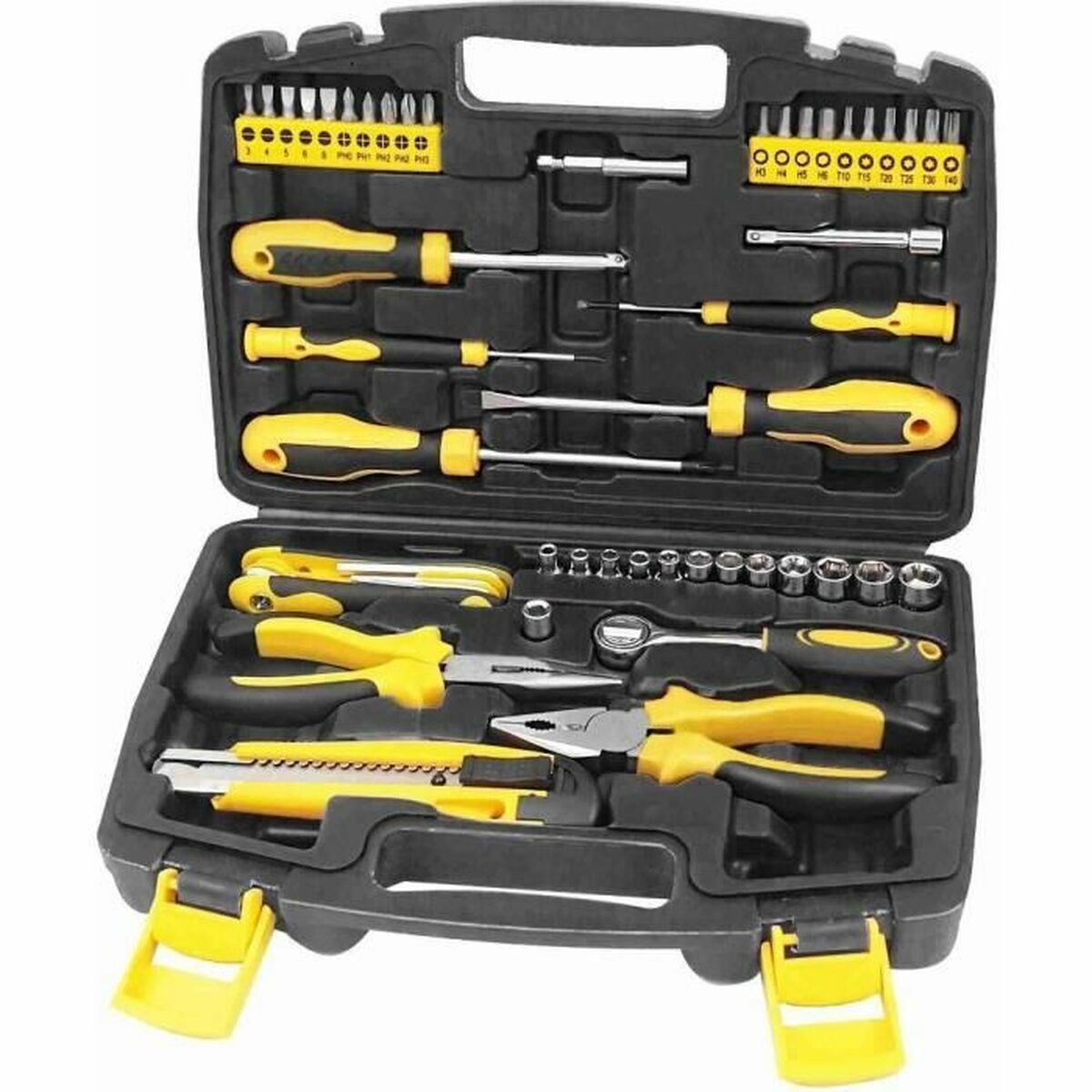 Maletín de Herramientas Fieldmann FDG 5015-51R 31 x 7 x 21 cm 51 Piezas