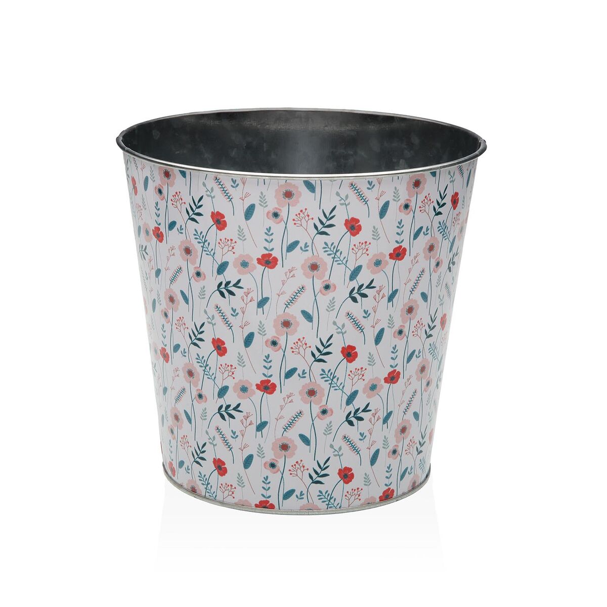 Maceta Versa Verdi Metal Minimalista 17,5 x 16,5 x 17,5 cm