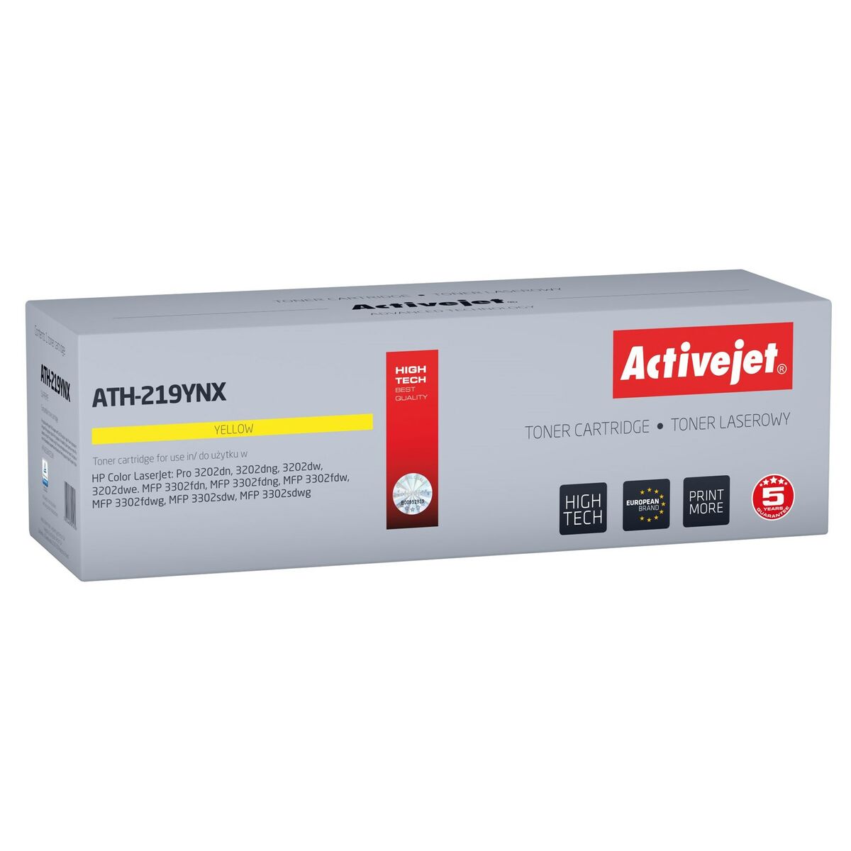 Tóner Compatible Activejet ATH-219YNX Amarillo