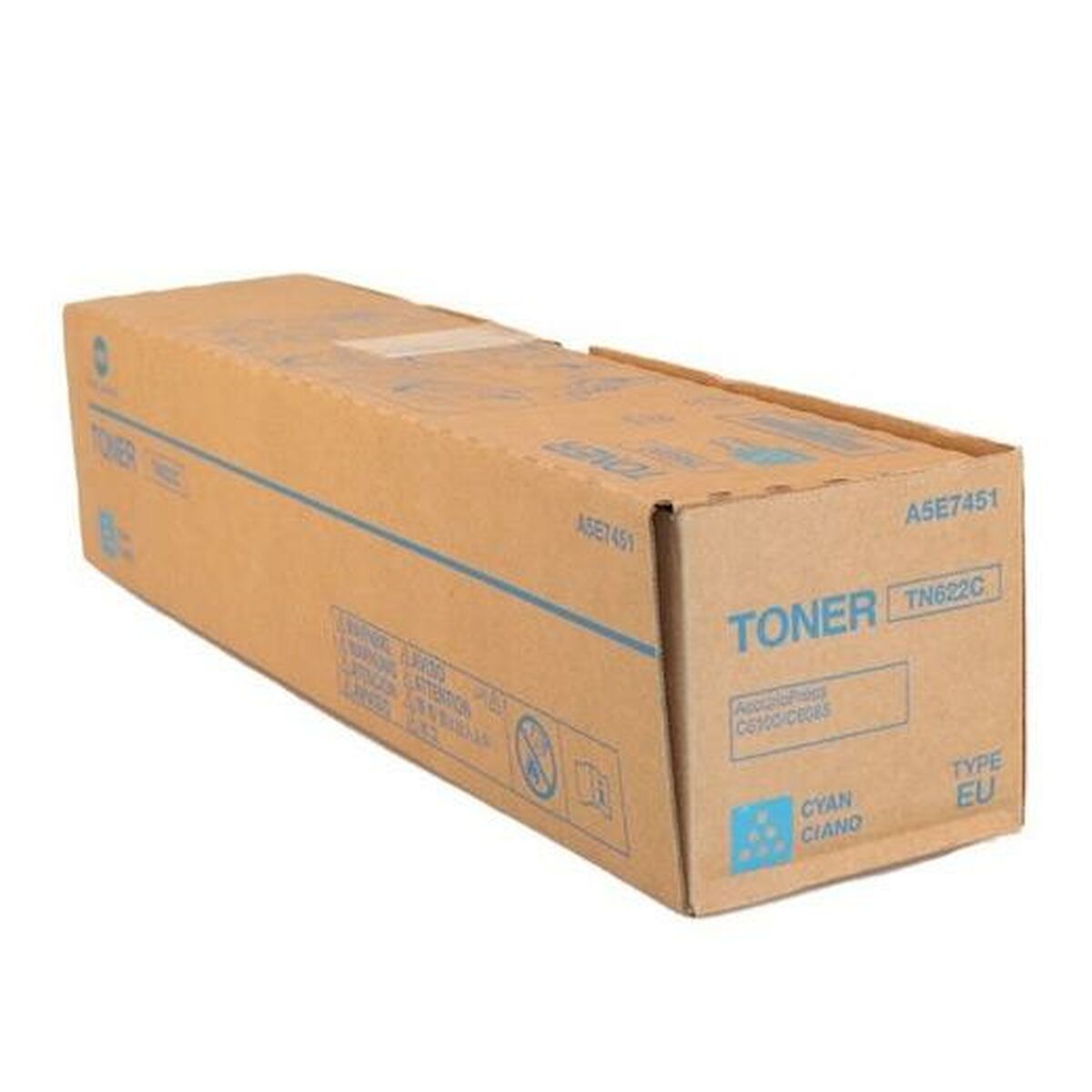 Tóner Original Konica Minolta TN622C Cian