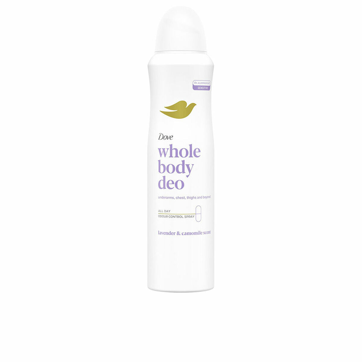Desodorante en Spray Dove LAVANDA & CAMOMILA 150 ml