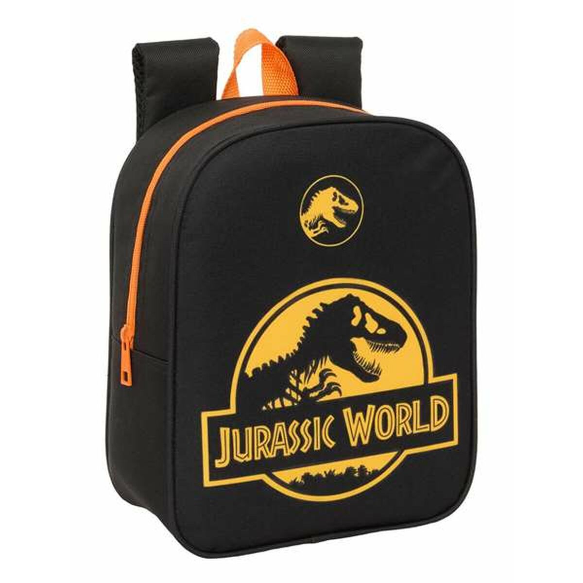 Mochila Escolar Jurassic World Negro 22 x 27 x 10 cm