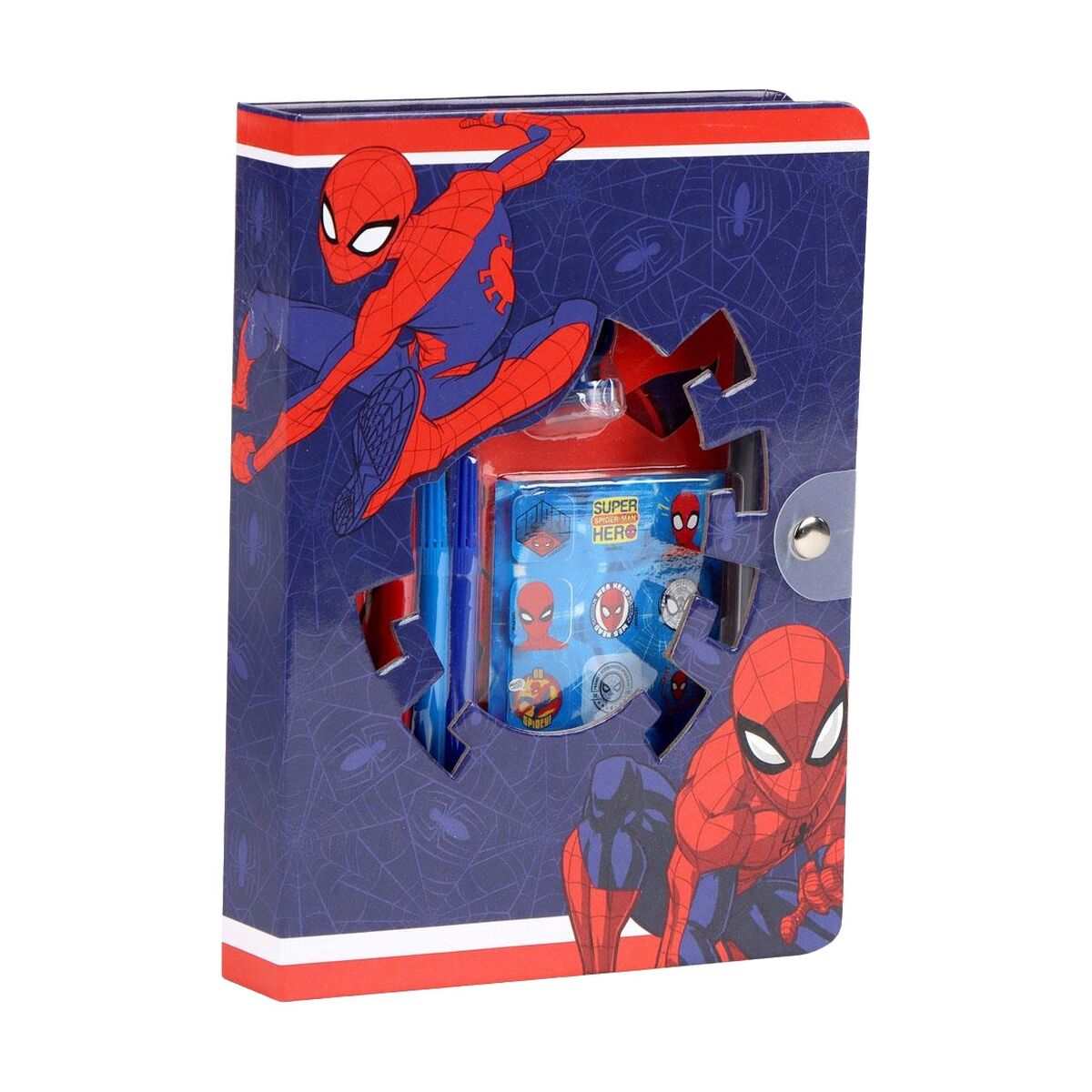 Set de Papelería Spider-Man Multicolor