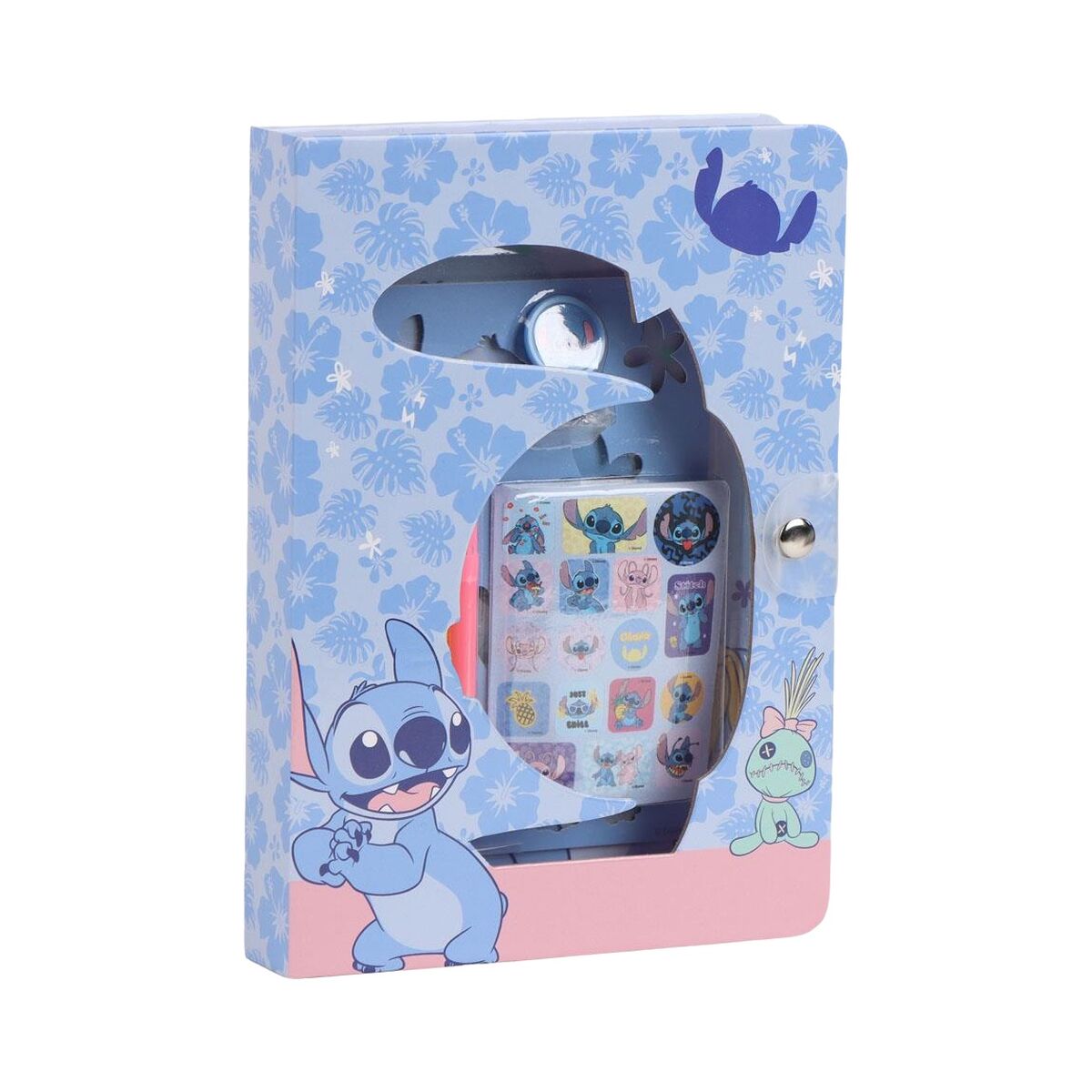 Set de Papelería Stitch Multicolor 8 Piezas