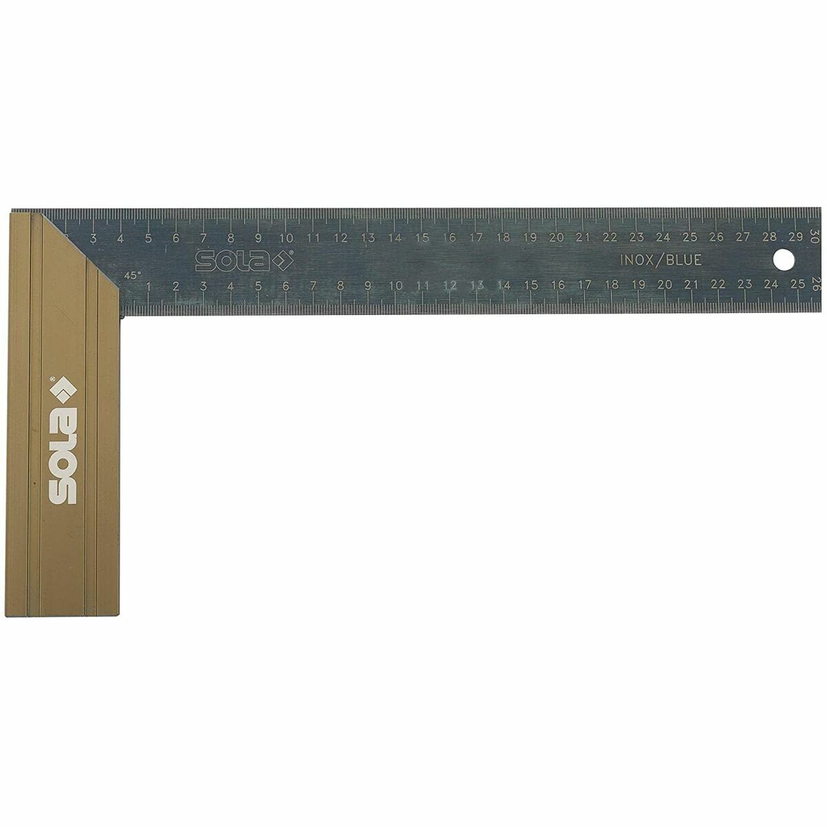 Escuadra de carpintero Solac SRB 30 x 14,5 cm Acero 30,5 cm