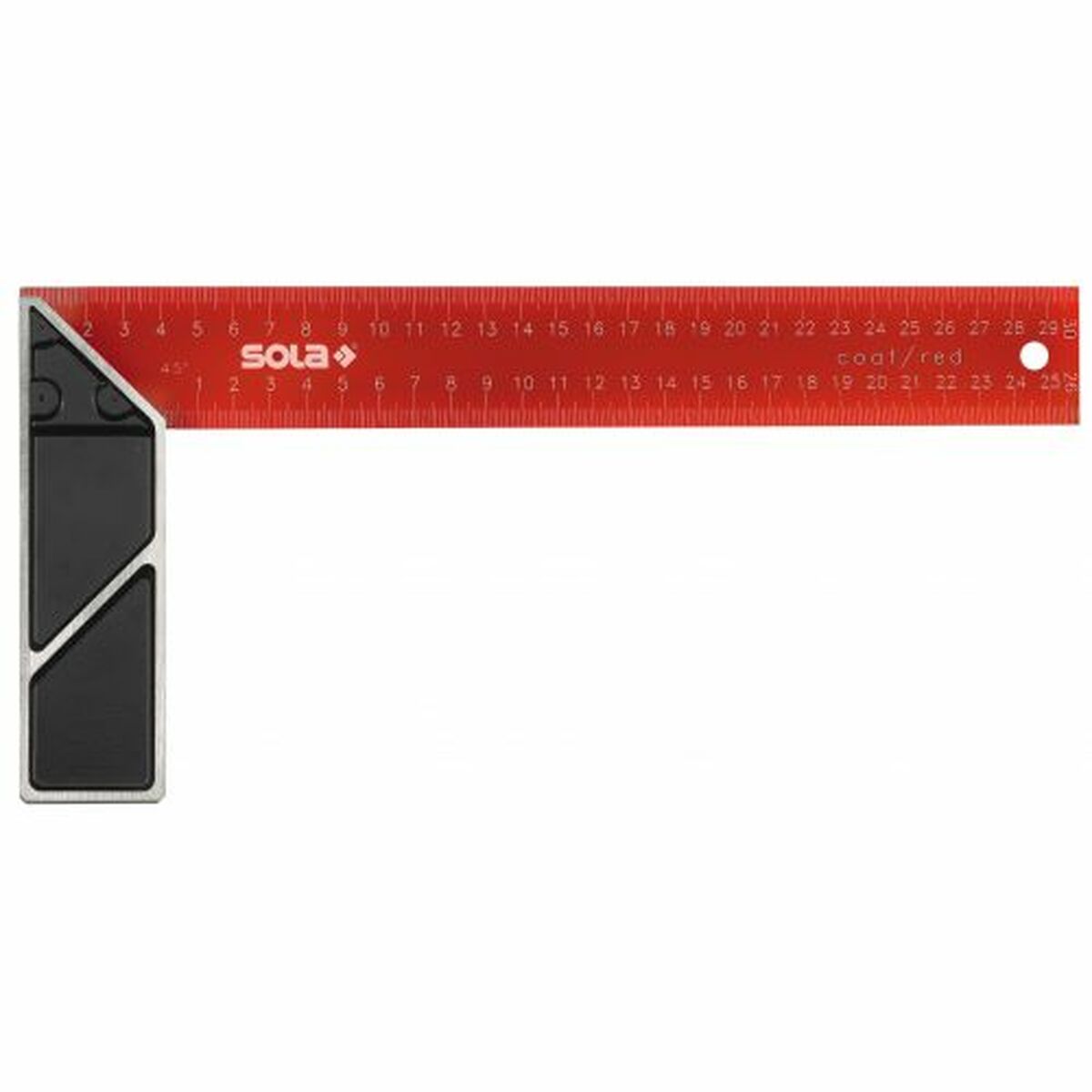 Escuadra de carpintero SOLA SRB 25 x 14,5 cm