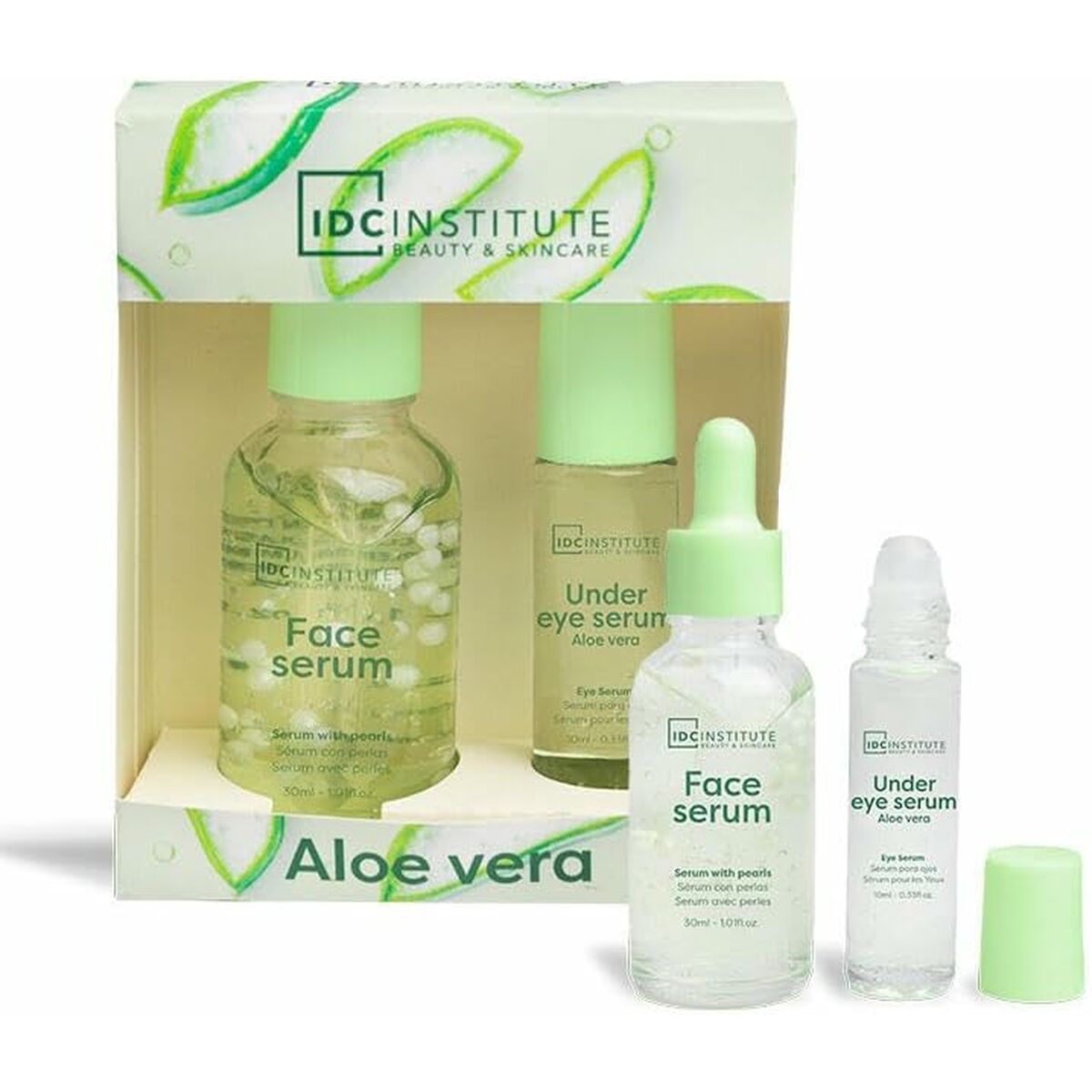 Set de Cuidado Personal IDC Institute ALOE VERA 2 Piezas
