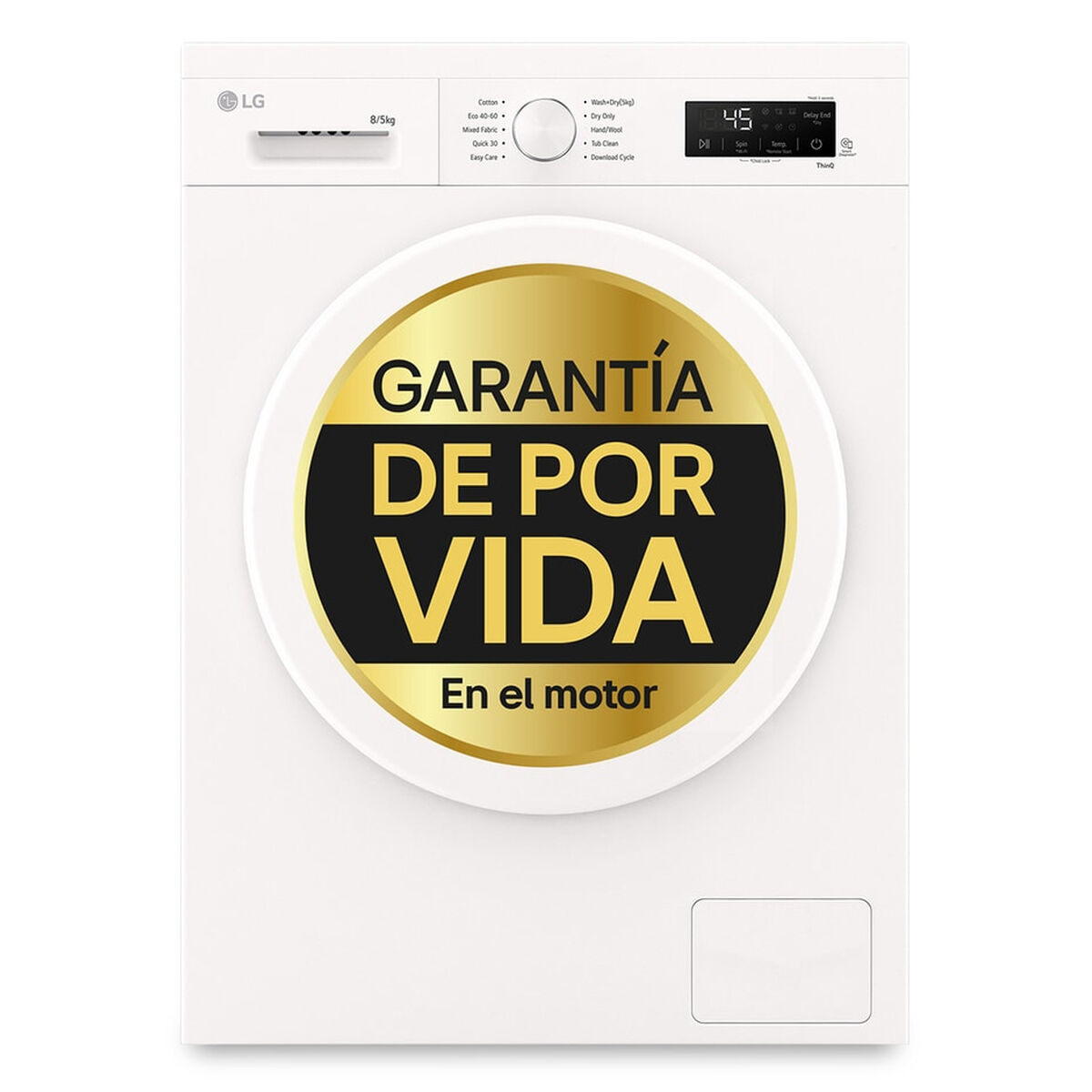 Lavadora - Secadora LG W4X1085NWH