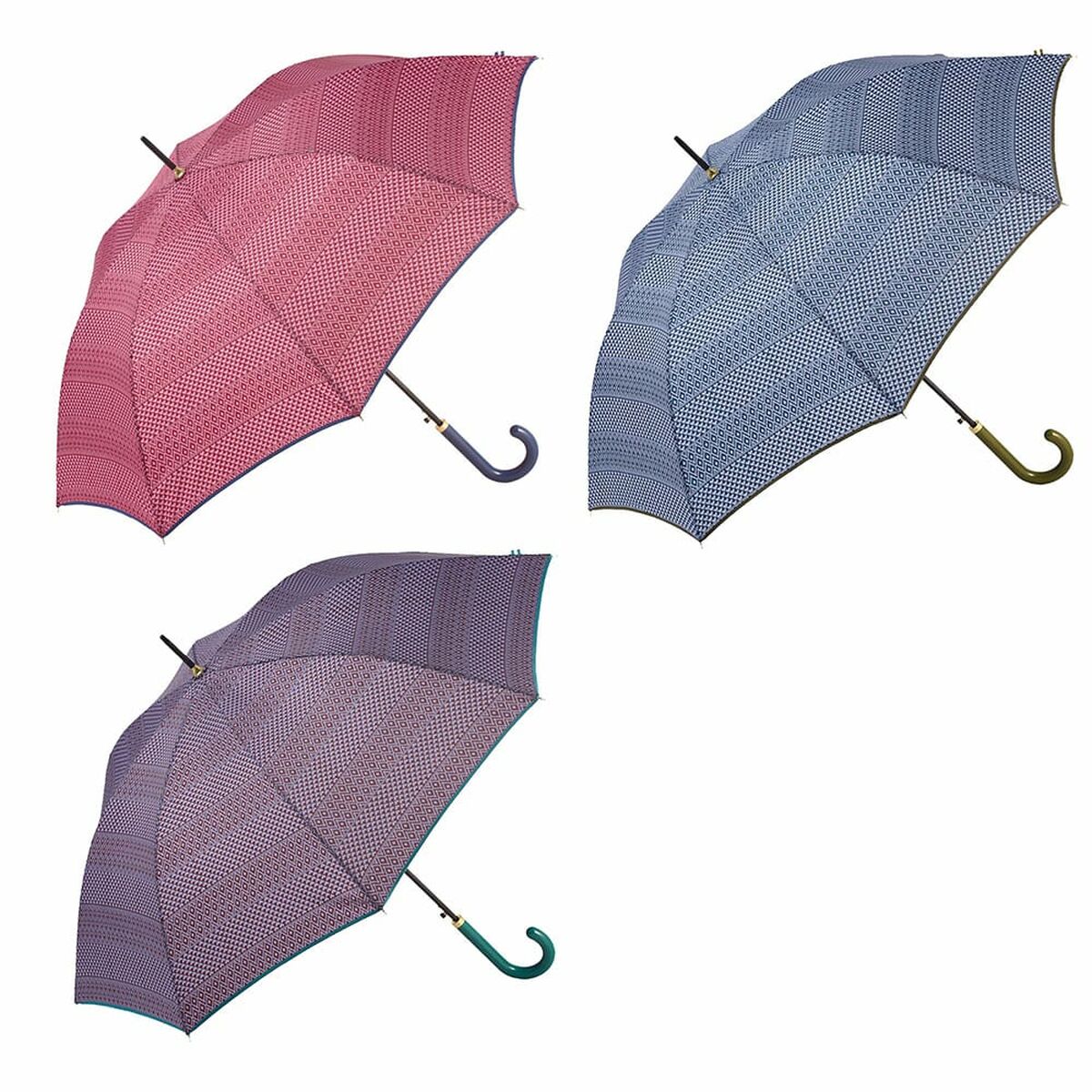 Paraguas automático C-Collection Multicolor 100 cm Étnico