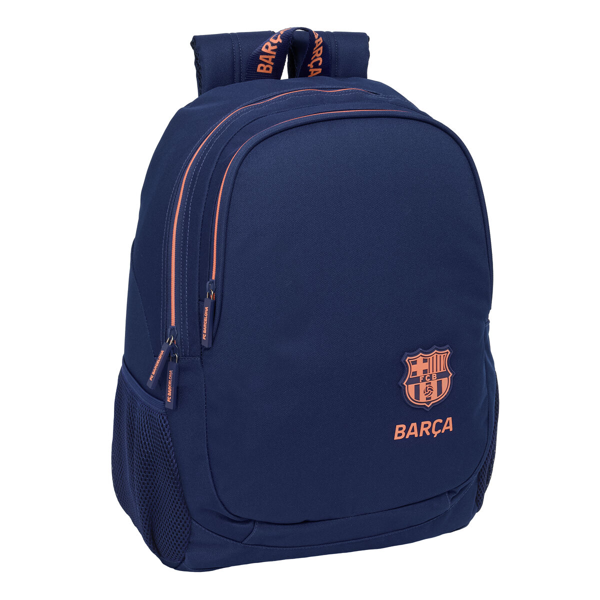 Mochila Escolar F.C. Barcelona Azul marino 32 x 44 x 16 cm