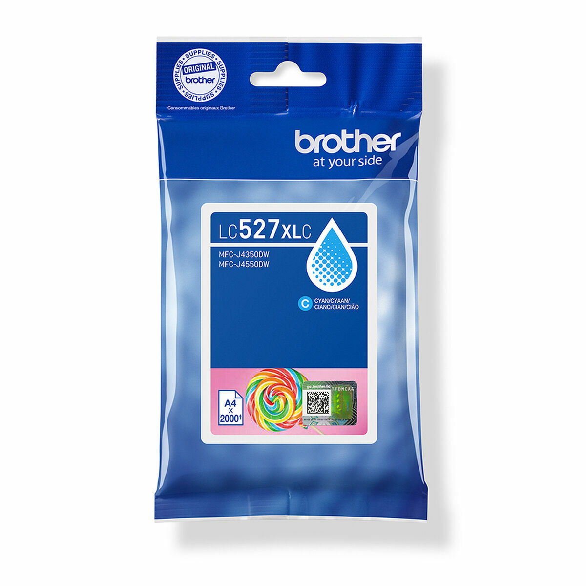 Cartucho de Tinta Original Brother LC527XLC Cian