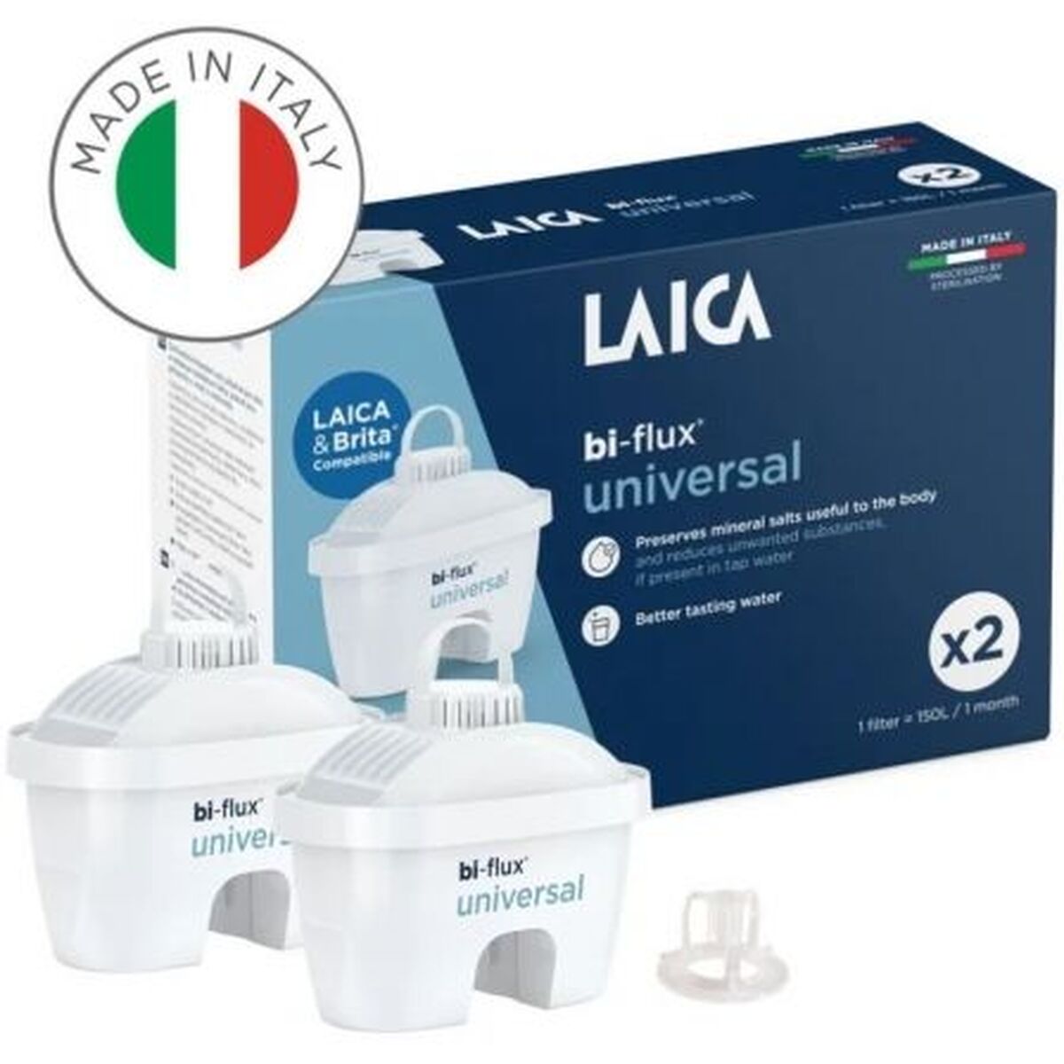 Filtro de agua LAICA SLIM F2 2 Piezas