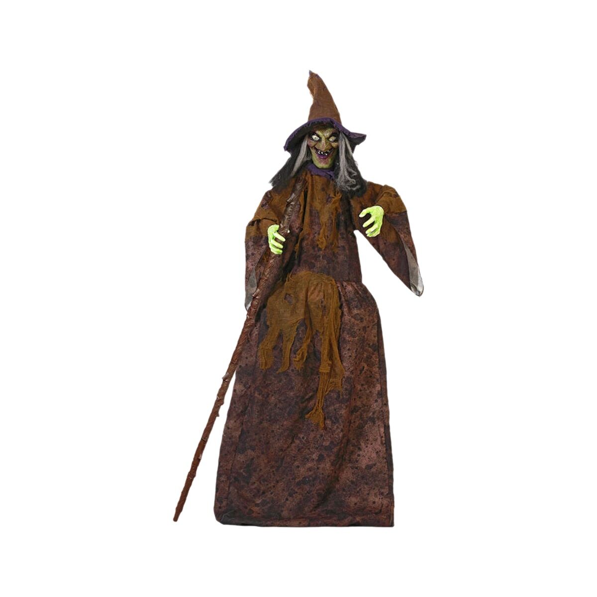 Decoración para Halloween Bruja 160 cm