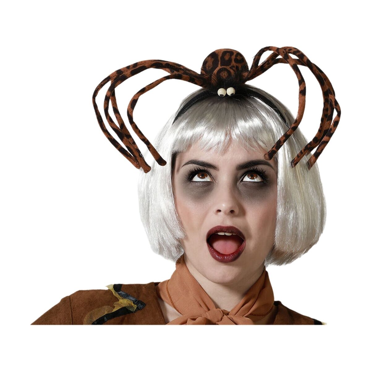 Decoración para Halloween Diadema Araña