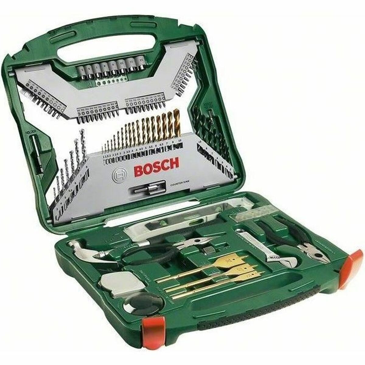 Maletín de Herramientas BOSCH 25 x 7 x 35 cm Metal