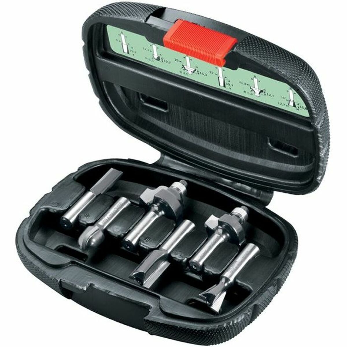 Set de fresas multiuso BOSCH 8 mm 6 Piezas