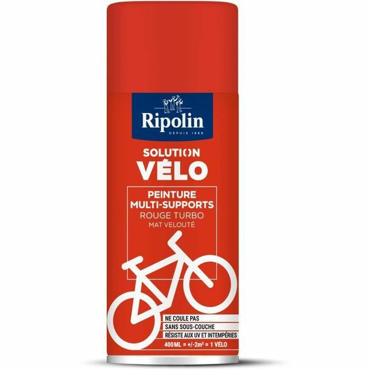 Pintura de Imprimación Ripolin Rojo Mate 500 ml