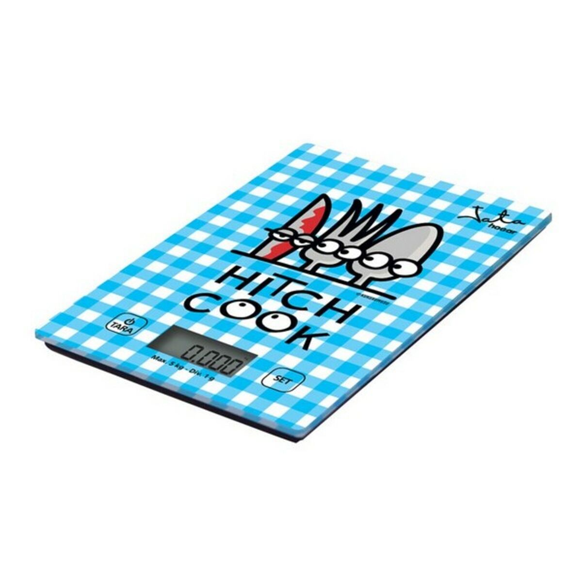 Báscula Digital de Cocina JATA 732K Kukuxumusu Azul 5 kg