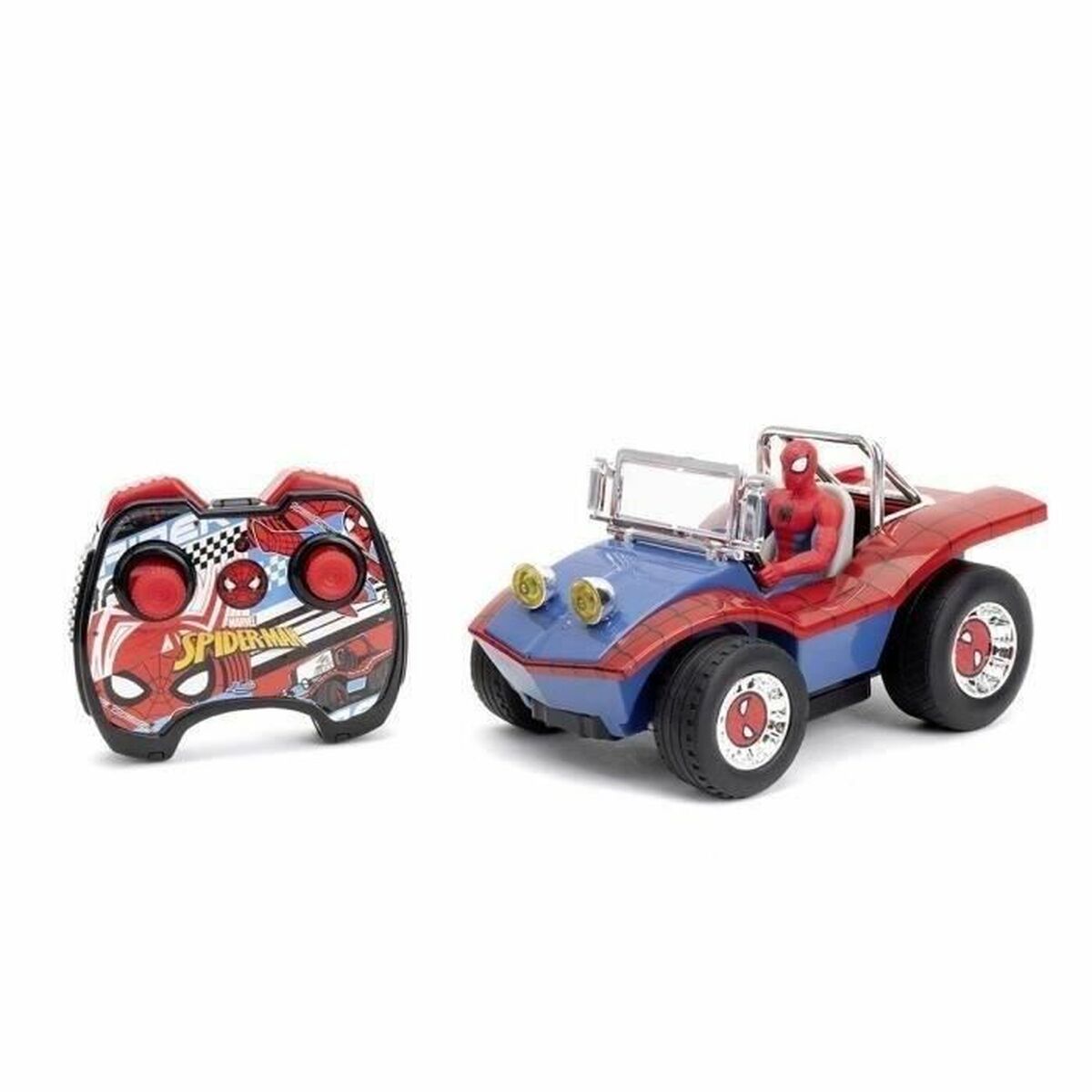 Coche Radio Control Jada Spiderman Buggy 1:24